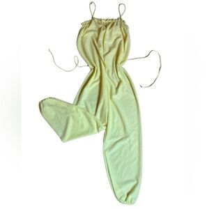 VINTAGE 1970s nylon romper, medium